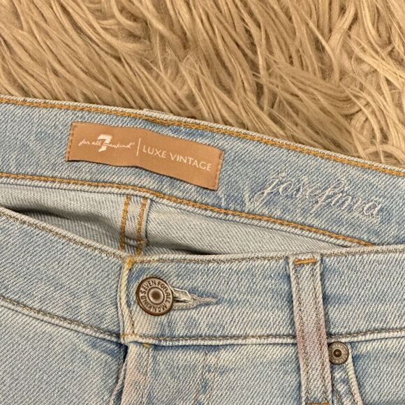 7FAM lux vintage Josefina jeans size 30 - Picture 2 of 7